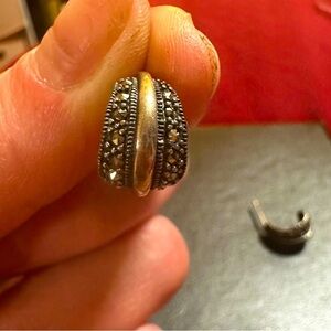 Sterling Silver Marcasite Earrings